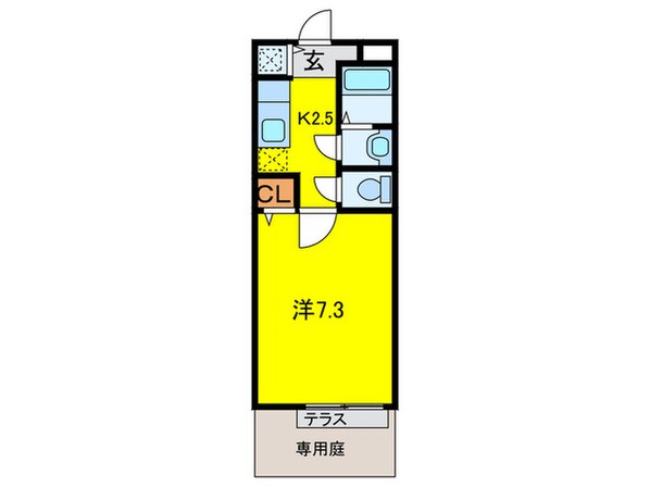 グランソレイユＫ＆Ｊ 壱番館の物件間取画像